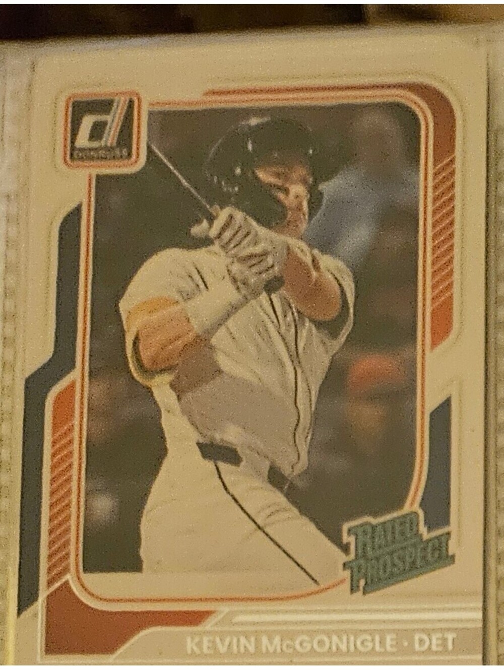 Kevin McGonigle - 2026 Donruss #157 - Rated Prospect - Detroit Tigers All Star